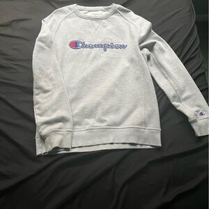 Champion Gray Crewneck Sweater